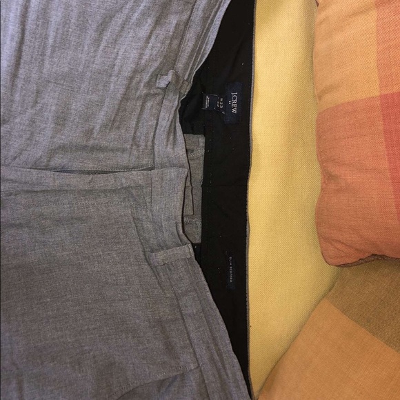 J. Crew Soft Gray Slacks - Picture 2 of 2